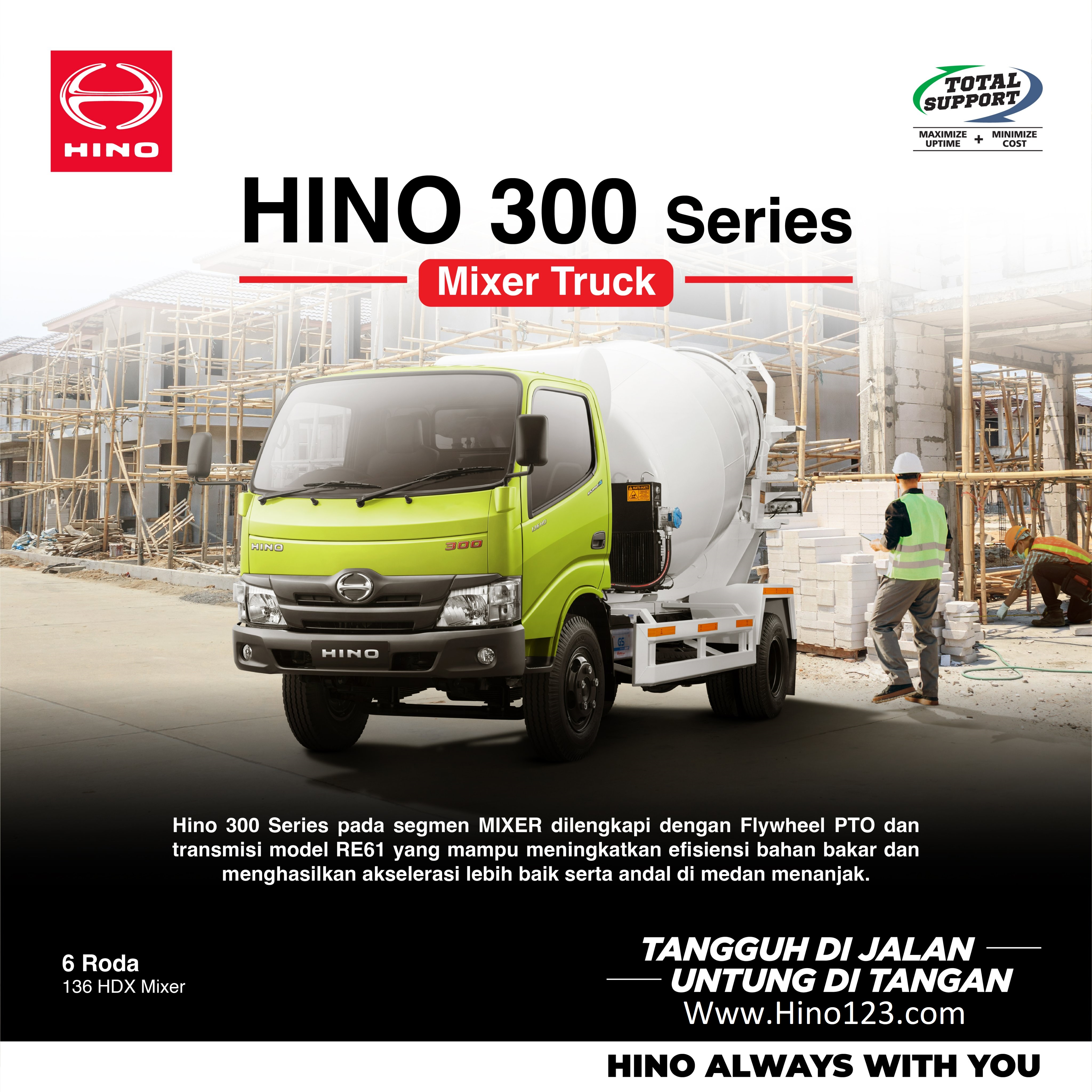 Harga Hino 136 HDX Mixer